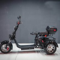 Электробайк_электро скутер_электро мотоцикл_citycoco_трицикл_трайк_WS-PRO TRIKE 2000W_4